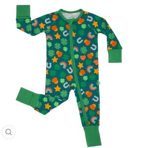 Little Sleepies Lucky Charm St. Patricks Day Zippy Pajamas